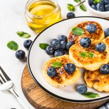 بان كيك الجبن القريش