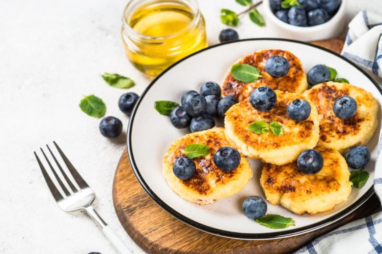 بان كيك الجبن القريش