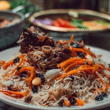 بلوف اوزبكي بقدر واحد