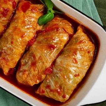 حشوة الملفوف بدون لحم