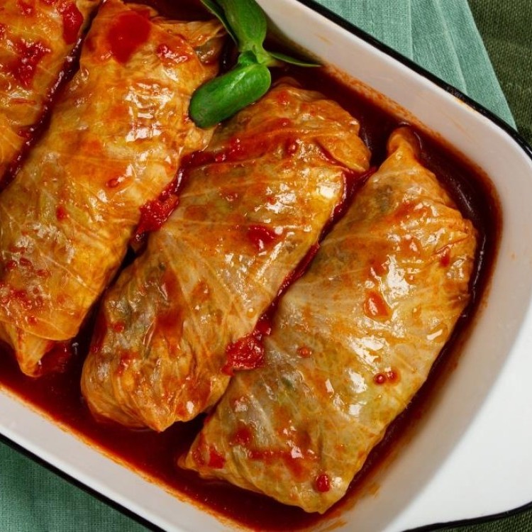 حشوة الملفوف بدون لحم