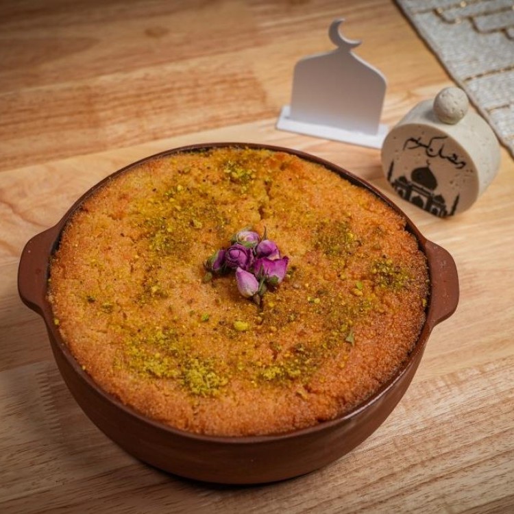 بسبوسة الكنافة بالفيديو