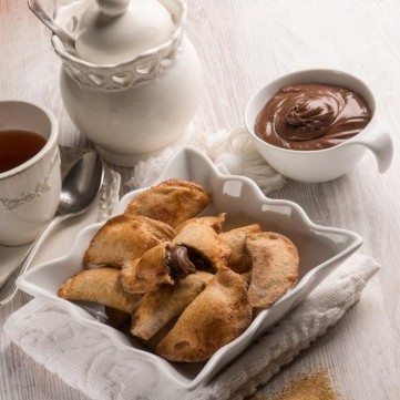 فطيرة الشوكولاتة المقلية