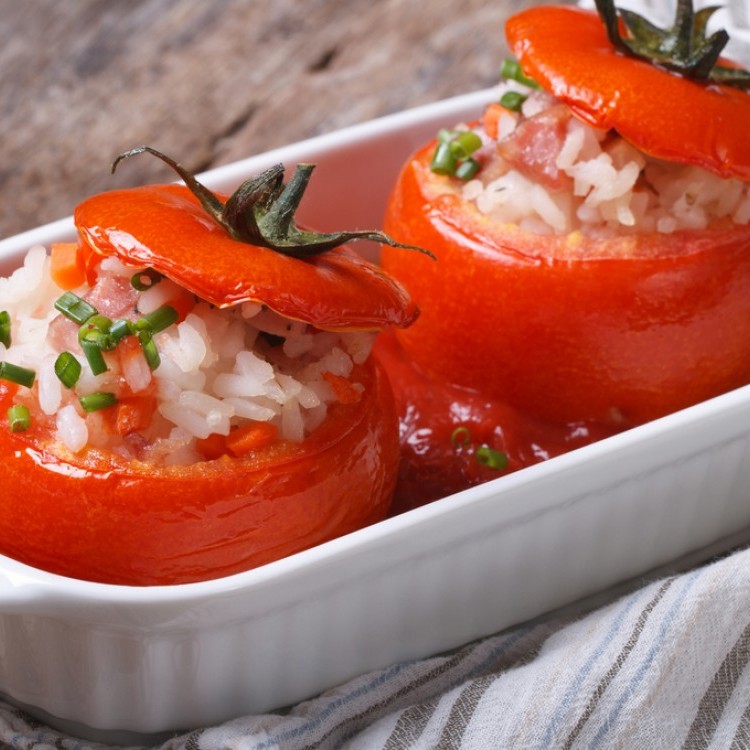 محشي الطماطم بالأرز