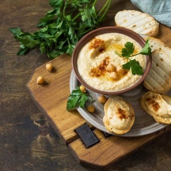 فتة الحمص السورية للعيد
