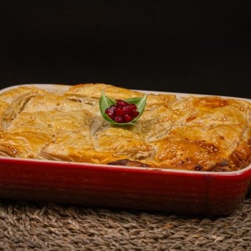 صينية الدجاج بالبف باستري بالفيديو