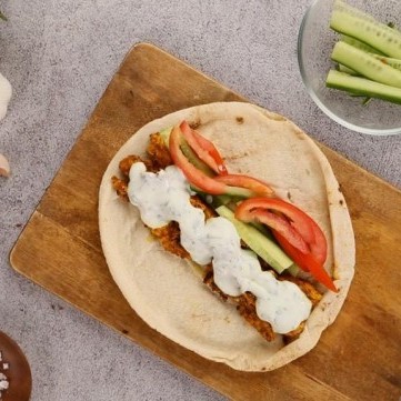 شاورما الدجاج المشوي بالفيديو