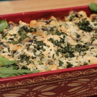 صينية الأرز بالدجاج والفطر بالفيديو