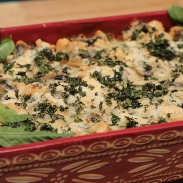 صينية الأرز بالدجاج والفطر بالفيديو