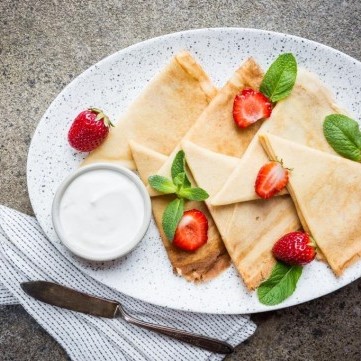 الكريب الأصلي في البيت