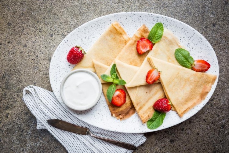 الكريب الأصلي في البيت