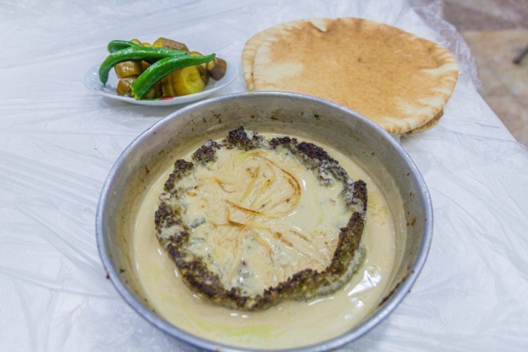 صينية كفتة بالطحينة في الفرن