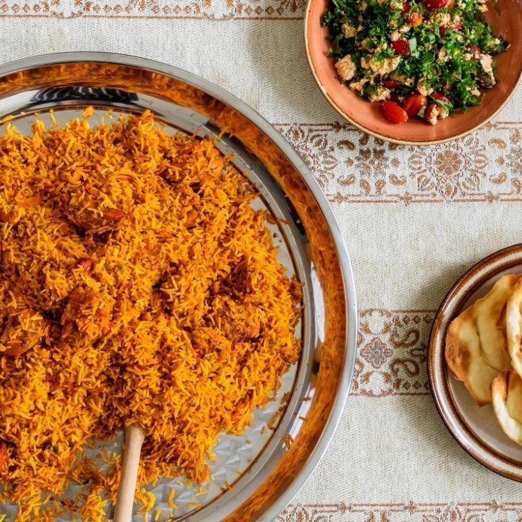 طريقة الكبسة الحارة بدون دجاج