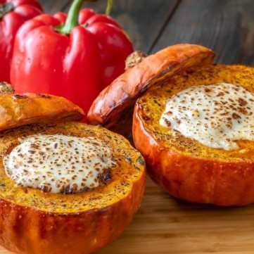 محشي اليقطين باللبن