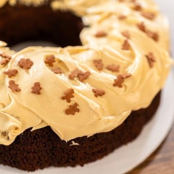 كيك القهوة بالحليب المكثف