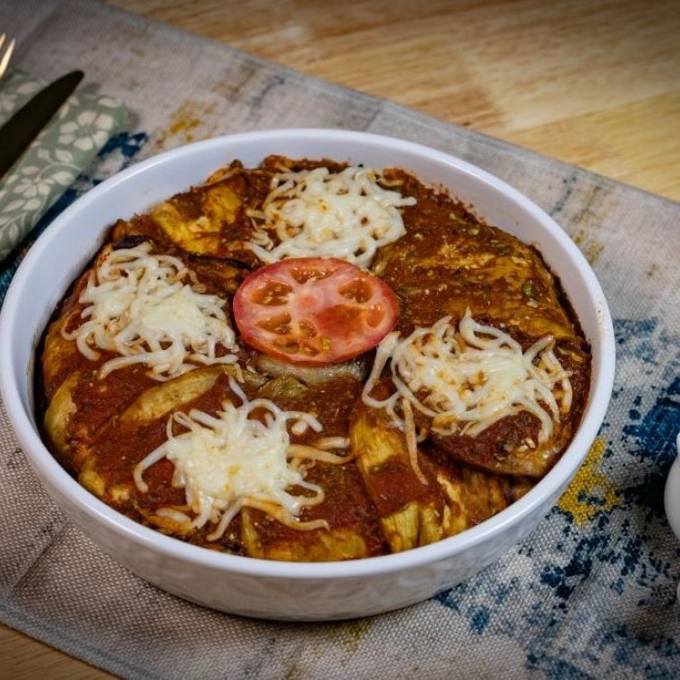 طاجن الباذنجان بالفيديو