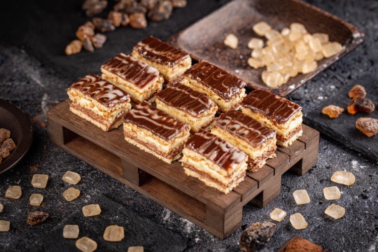 حلى بسكويت بالكابتشينو البارد