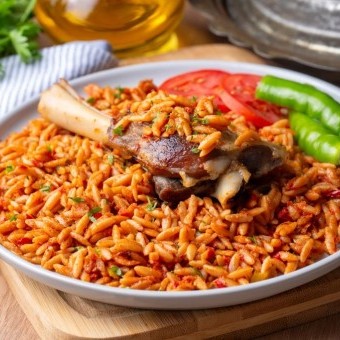 طريقة عمل الكبسة السعودية باللحمة