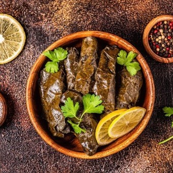 ورق عنب على الطريقة التركية