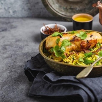 طريقة عمل البرياني بالدجاج
