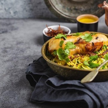 طريقة عمل البرياني بالدجاج