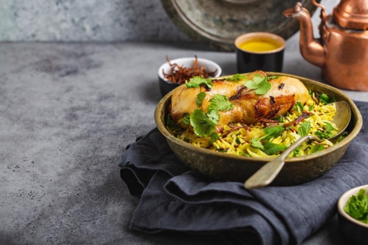 طريقة عمل البرياني بالدجاج