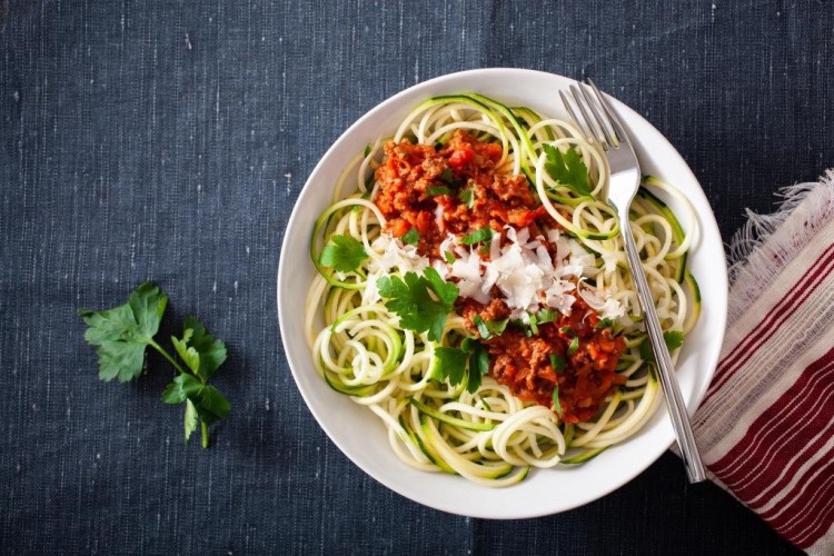 سباغيتي الكوسا للرجيم