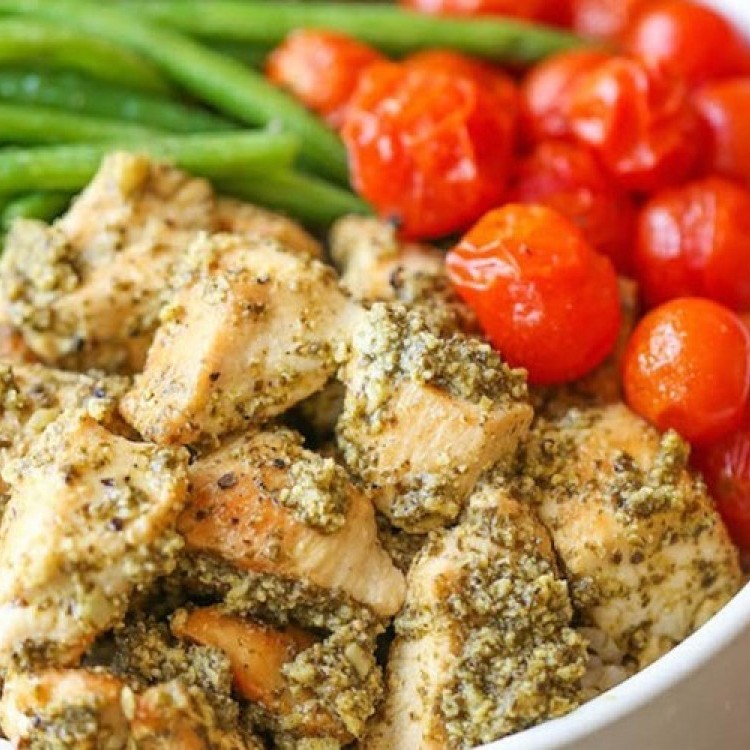 أفكار سلطات الدجاج مع الخضار