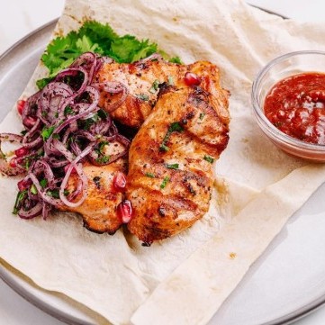 دجاج تكا بالفرن