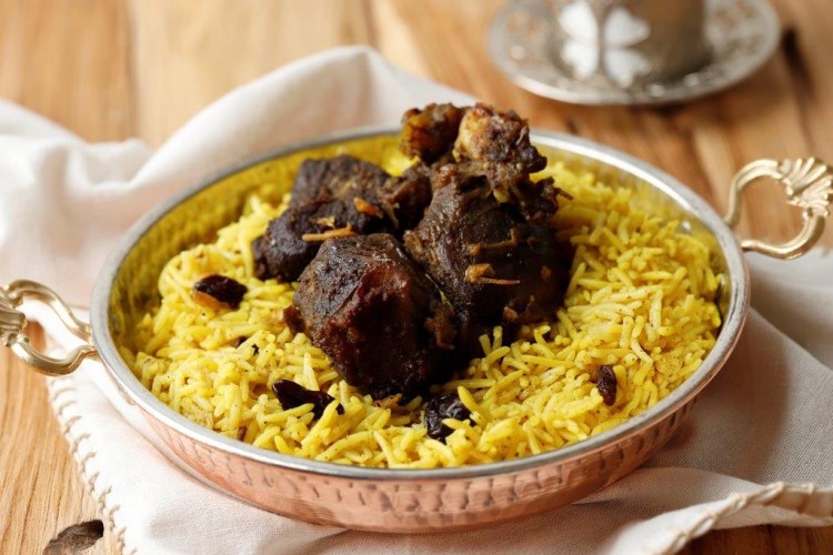 المندي السعودي بلحم الغنم