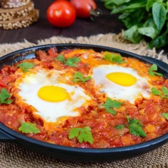 الشكشوكة في الفرن