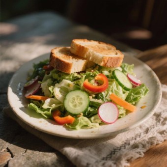 سلطة الفصول الأربعة الصحية