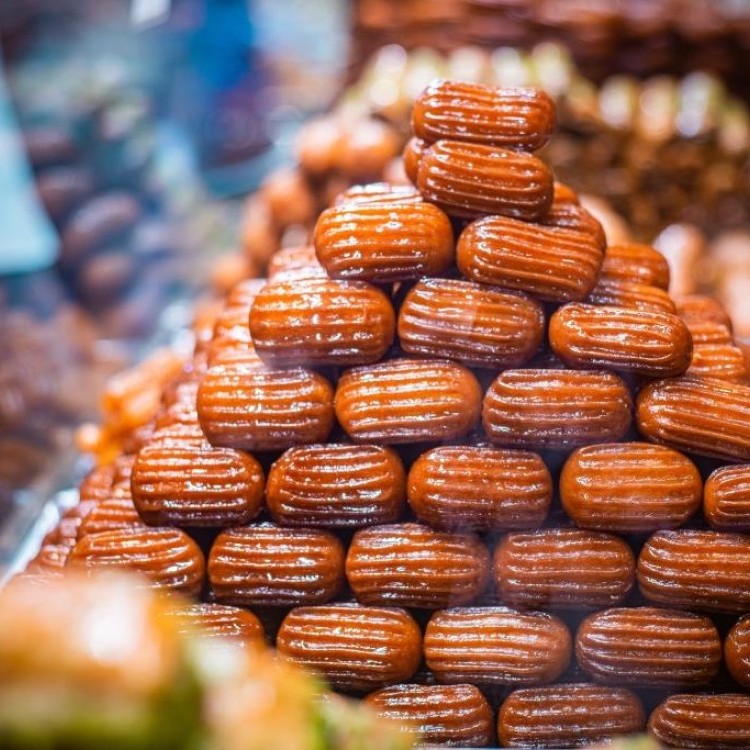 بلح الشام بالقشطة