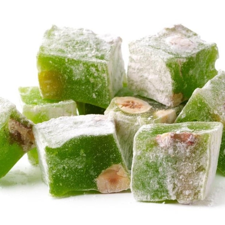 راحة الحلقوم بالفستق