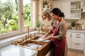 كيف تختارين بين حوض النحاس الأحمر والنحاس الأصفر لمطبخك؟