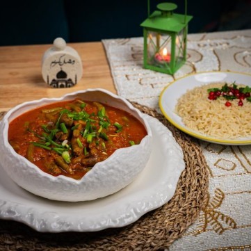 فاصولياء خضراء مع السجق بالفيديو