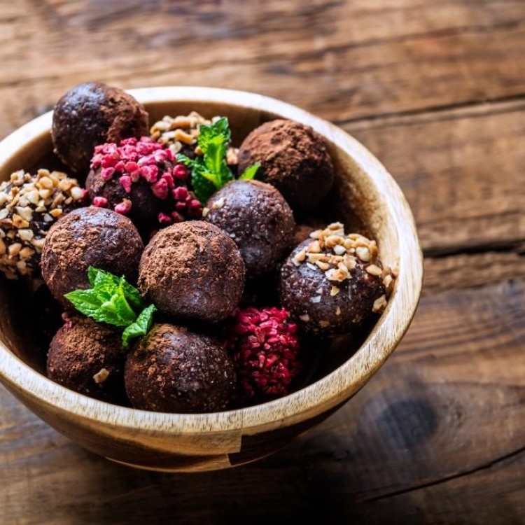 كرات الشوكولاتة الصحية