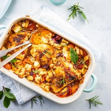 طاجن الدجاج بالفرن