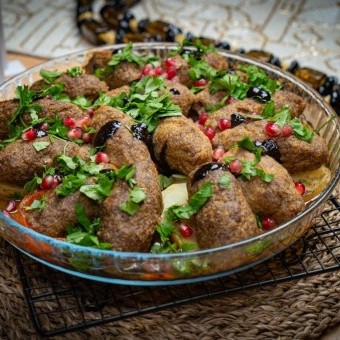 كفتة البرغل بالفيديو