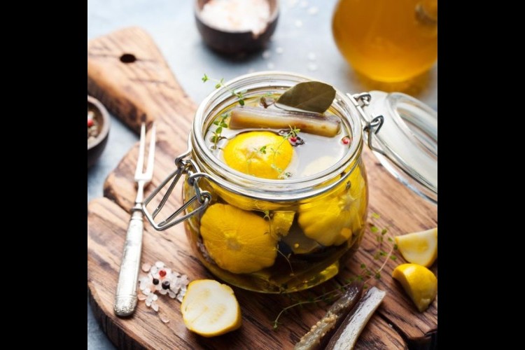 مخلل الليمون الحار