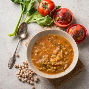 شوربة الحريرة المغربية التقليدية