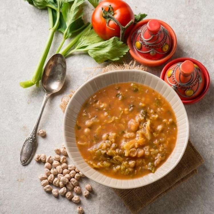شوربة الحريرة المغربية التقليدية