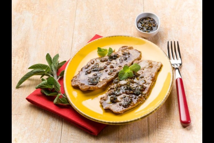 بيكاتا لحم بالمشروم