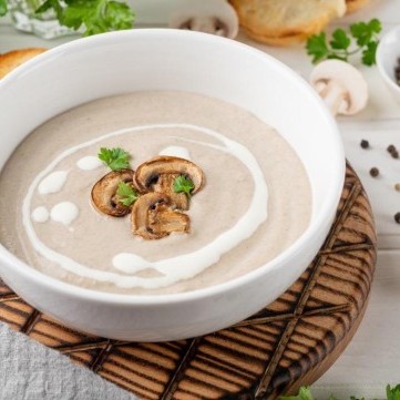 شوربة كريمة الفطر