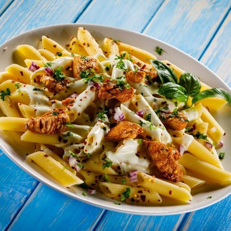 مكرونة التشيكن شيبس