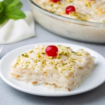 عيش السرايا بالقشطة والحليب