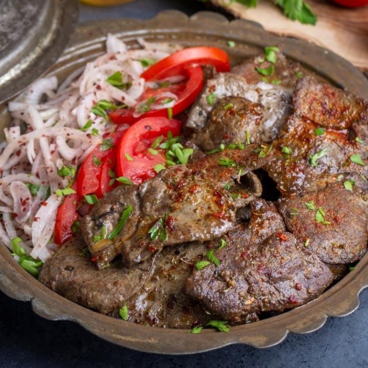 كبدة الخروف لغداء العيد