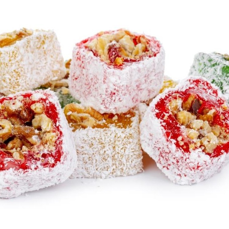 حلقوم تركية بالمكسرات