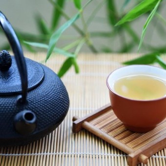 الشاي الأخضر على الطريقة الصينية
