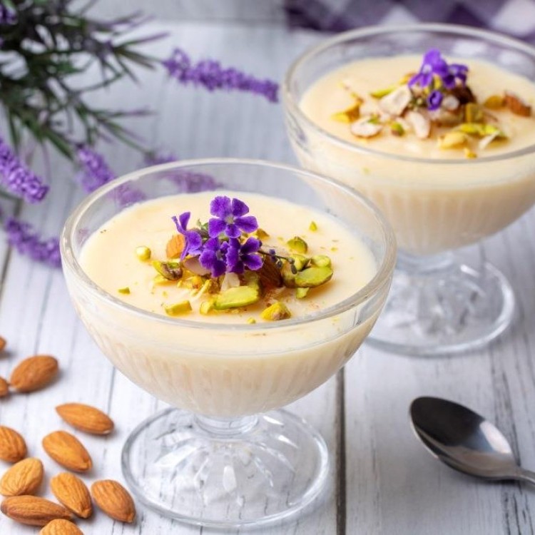 حلى السميد بالحليب البارد